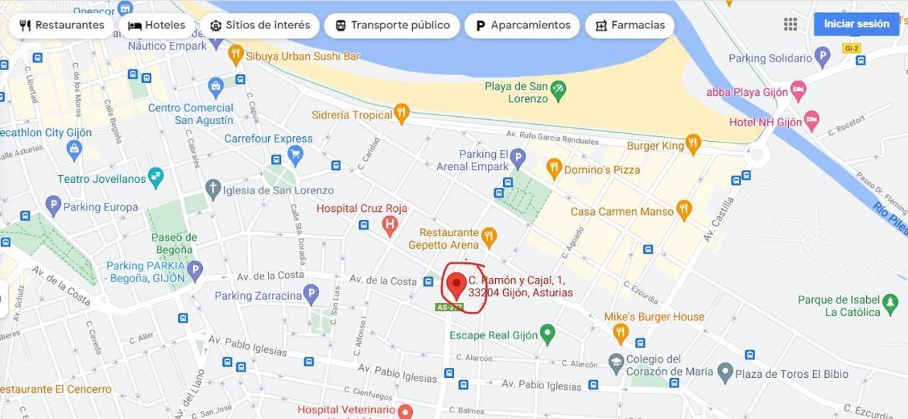 Apto Ramon Y Cajal,1- Centrico Y Cerca De Playa San Lorenzo-3Hab Garaje Opc Gijón Exteriér fotografie